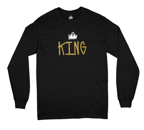King "Black" Unisex Long Sleeve