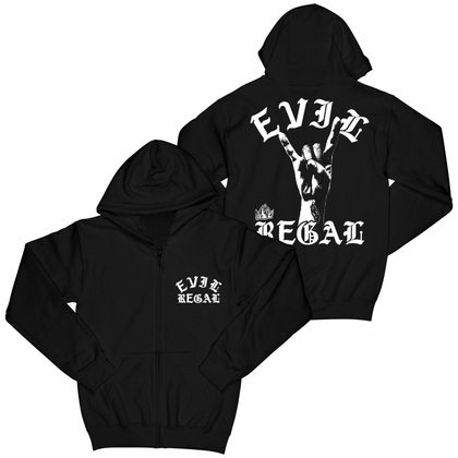 Evil Regal "Black" Zip Up Hoodie