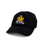 Keep It Regal "Black" Curved Brim Hat