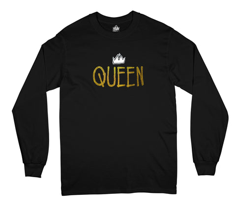 Queen "Black" Unisex Long Sleeve