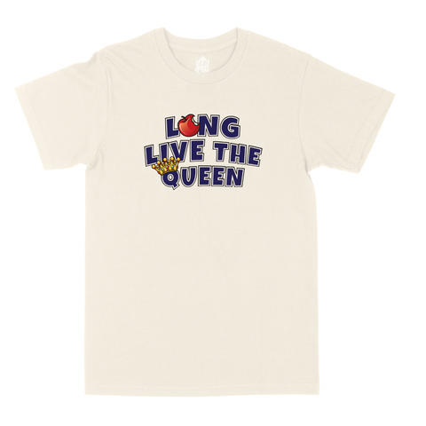 Convention comic long live the queen cream Tee